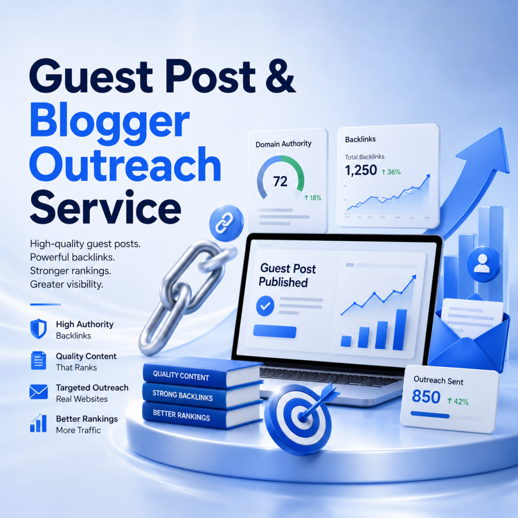 Guest Post & Blogger Outreach Service: Complete Guide