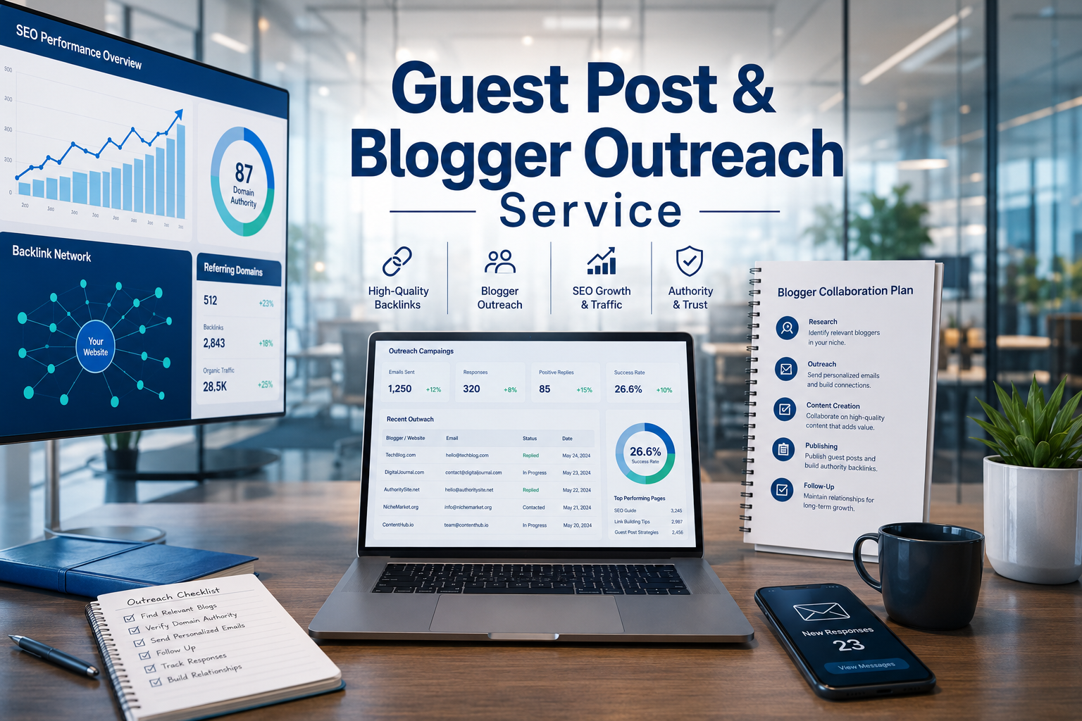Guest Post & Blogger Outreach Service: Complete Guide