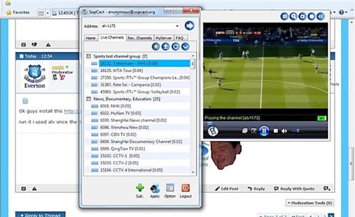 SopCast