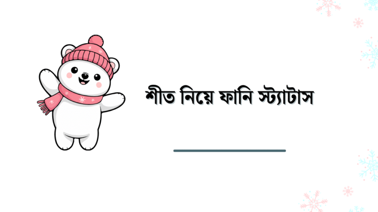 শীত নিয়ে ফানি স্ট্যাটাস