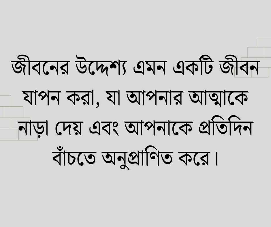 জীবন নিয়ে উক্তি 