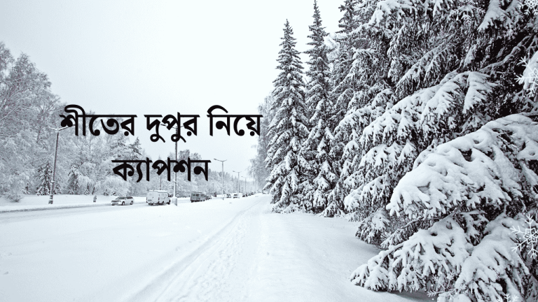 শীতের দুপুর নিয়ে ক্যাপশন