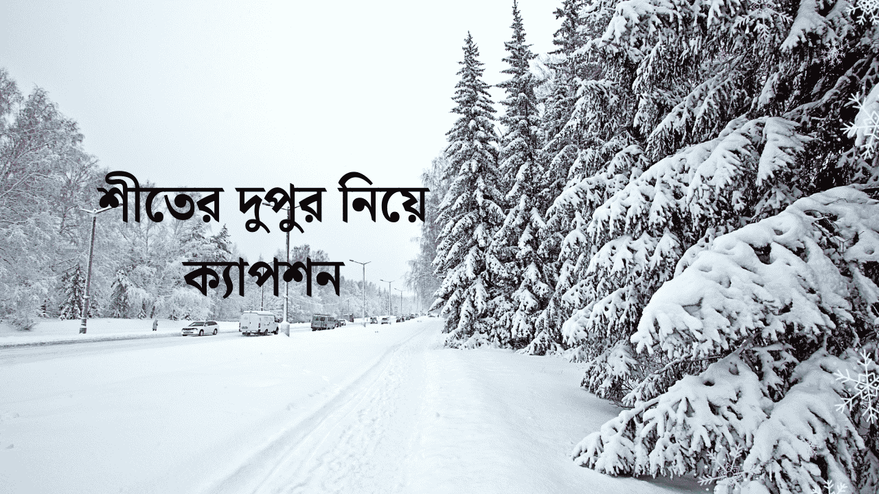 শীতের দুপুর নিয়ে ক্যাপশন