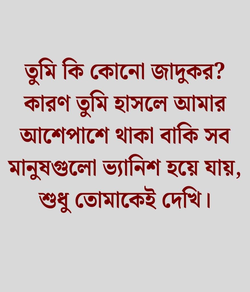 মেয়ে পটানোর হাসির মেসেজ 