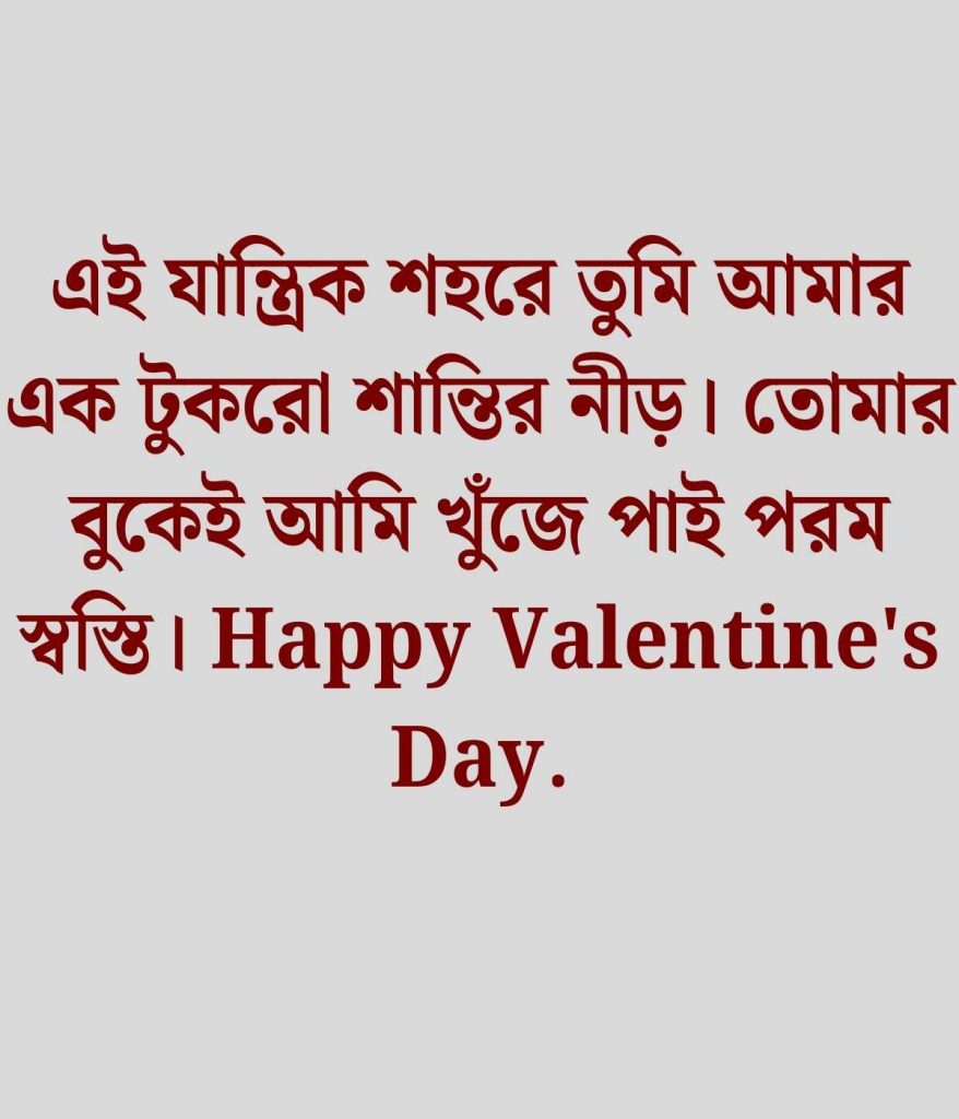 প্রেমিকাকে ভালোবাসা দিবসের শুভেচ্ছা