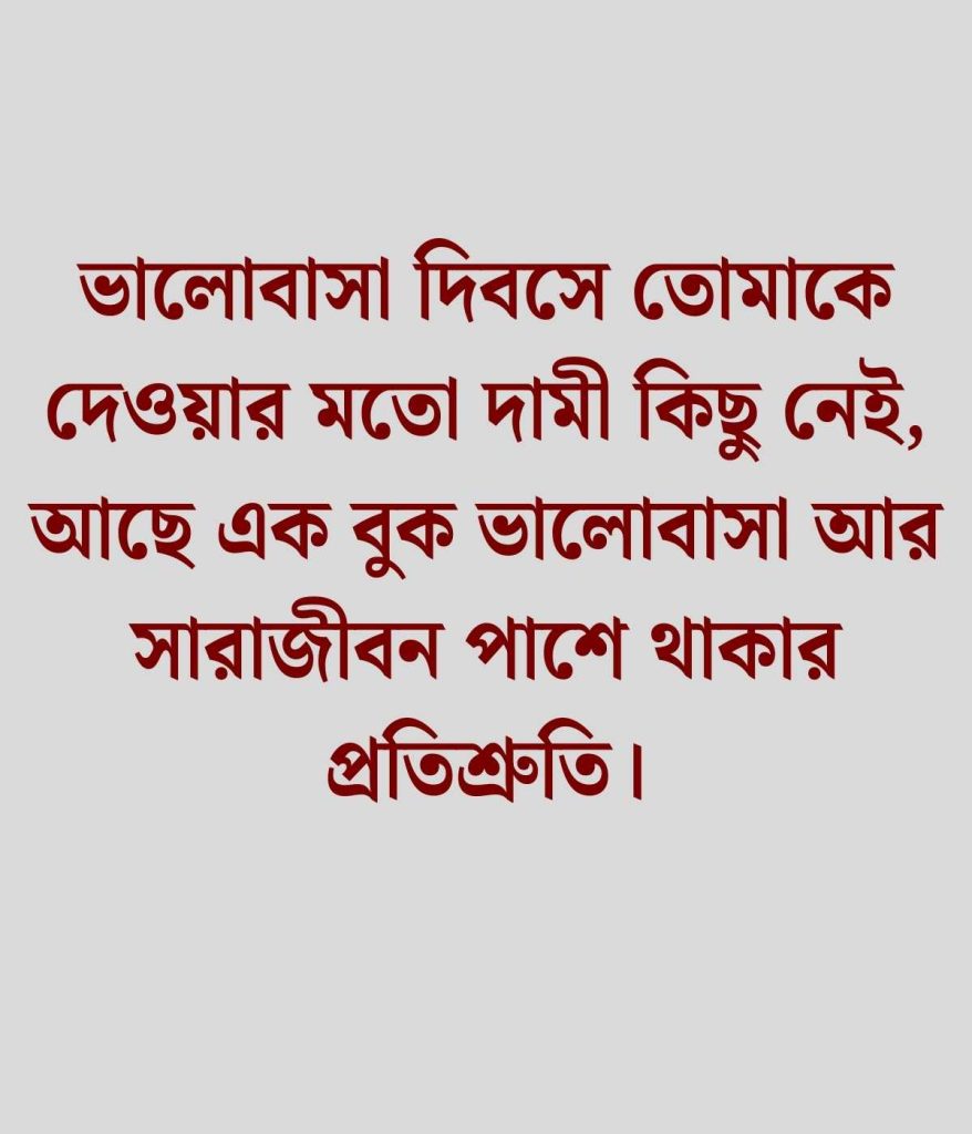 ভালোবাসা দিবসের শুভেচ্ছা