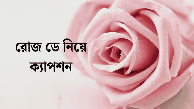রোজ ডে নিয়ে ক্যাপশন
