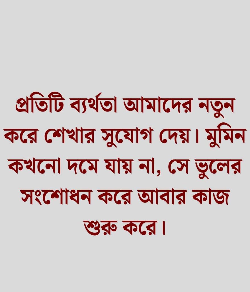 পরিশ্রম ও সফলতা নিয়ে ইসলামিক উক্তি