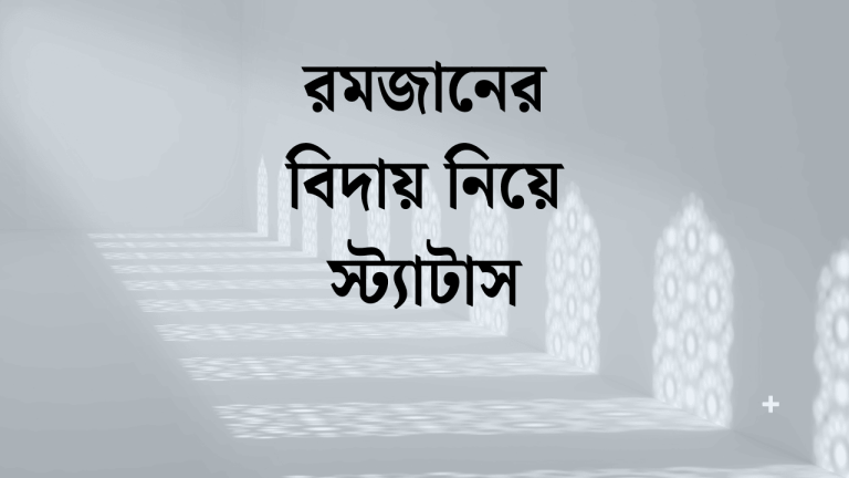 রমজানের বিদায় নিয়ে স্ট্যাটাসরমজানের বিদায় নিয়ে স্ট্যাটাস