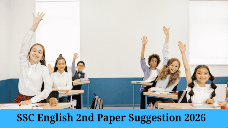 SSC English 2nd Paper Suggestion 2026